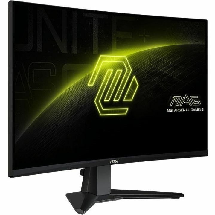 MSI MAG 27C6F 27" Class Full HD Curved Screen Gaming LED Monitor - 16:9 - Black