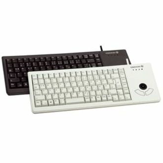 CHERRY G84-5400 Keyboard - Cable Connectivity - USB Interface - English (US) - Light Grey