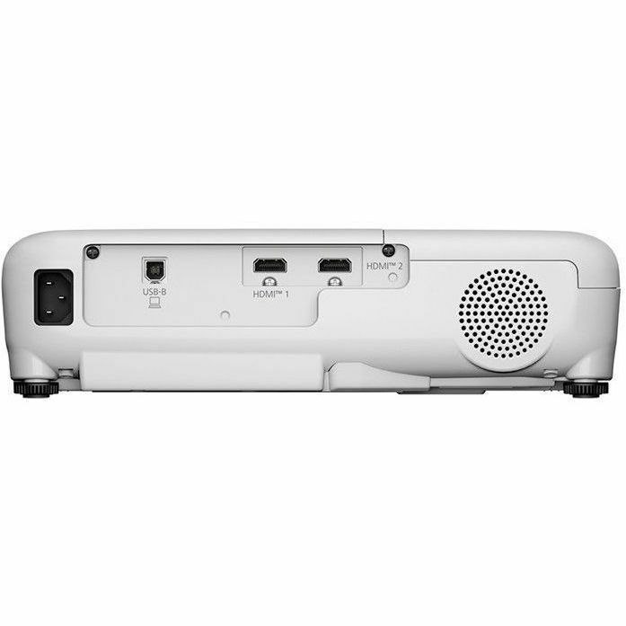 Epson EB-W53 3LCD Projector - 16:10 - Portable - White