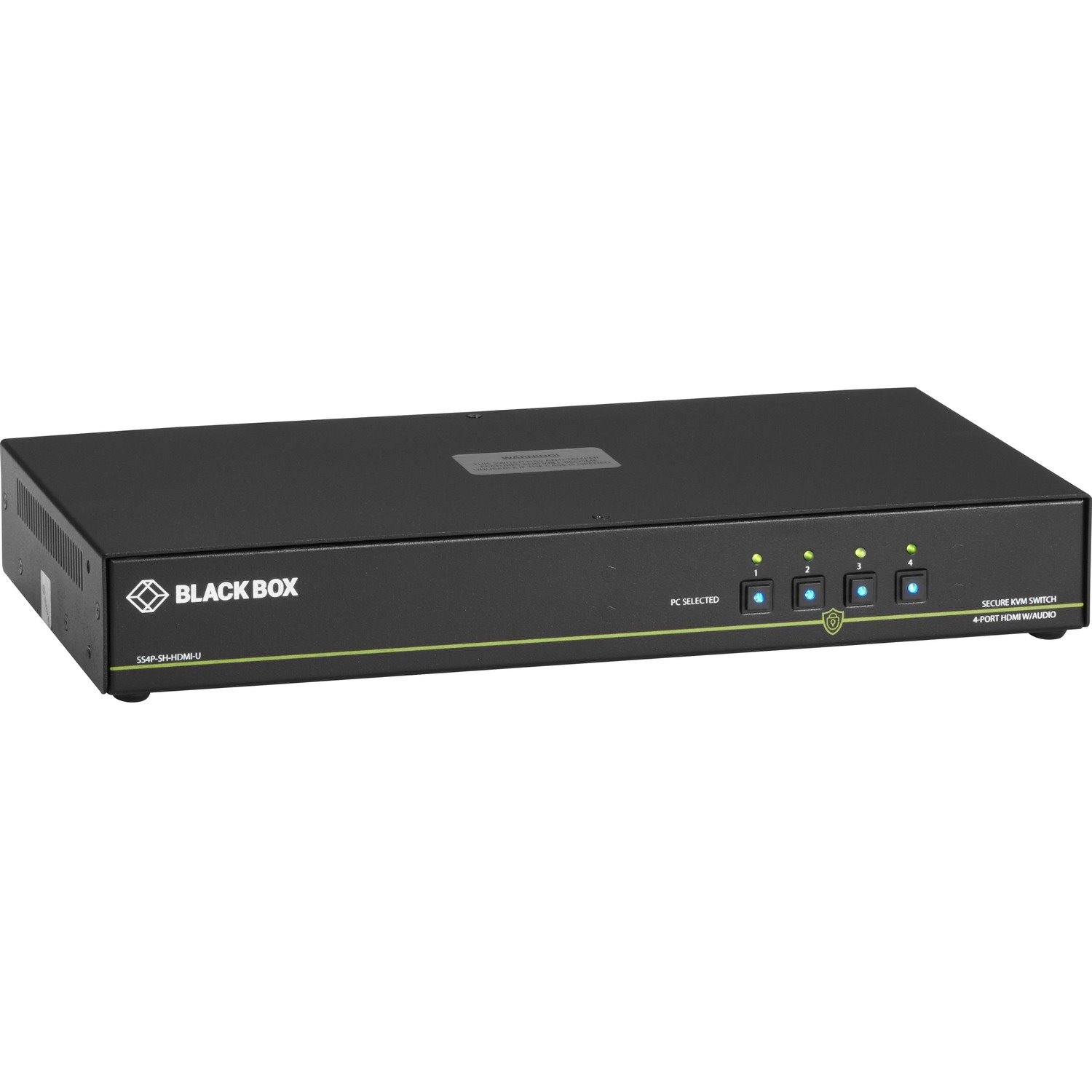 Black Box NIAP 3.0 Secure 4-Port Single-Head HDMI KVM Switch