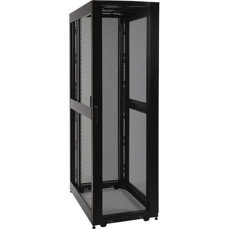 Eaton Tripp Lite Series 48U SmartRack Standard-Depth Rack Enclosure Cabinet - side panels not included
