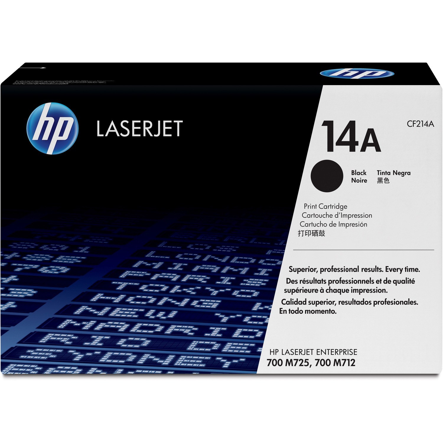 HP 14A BLACK LASERJET TONER CARTRIDGE