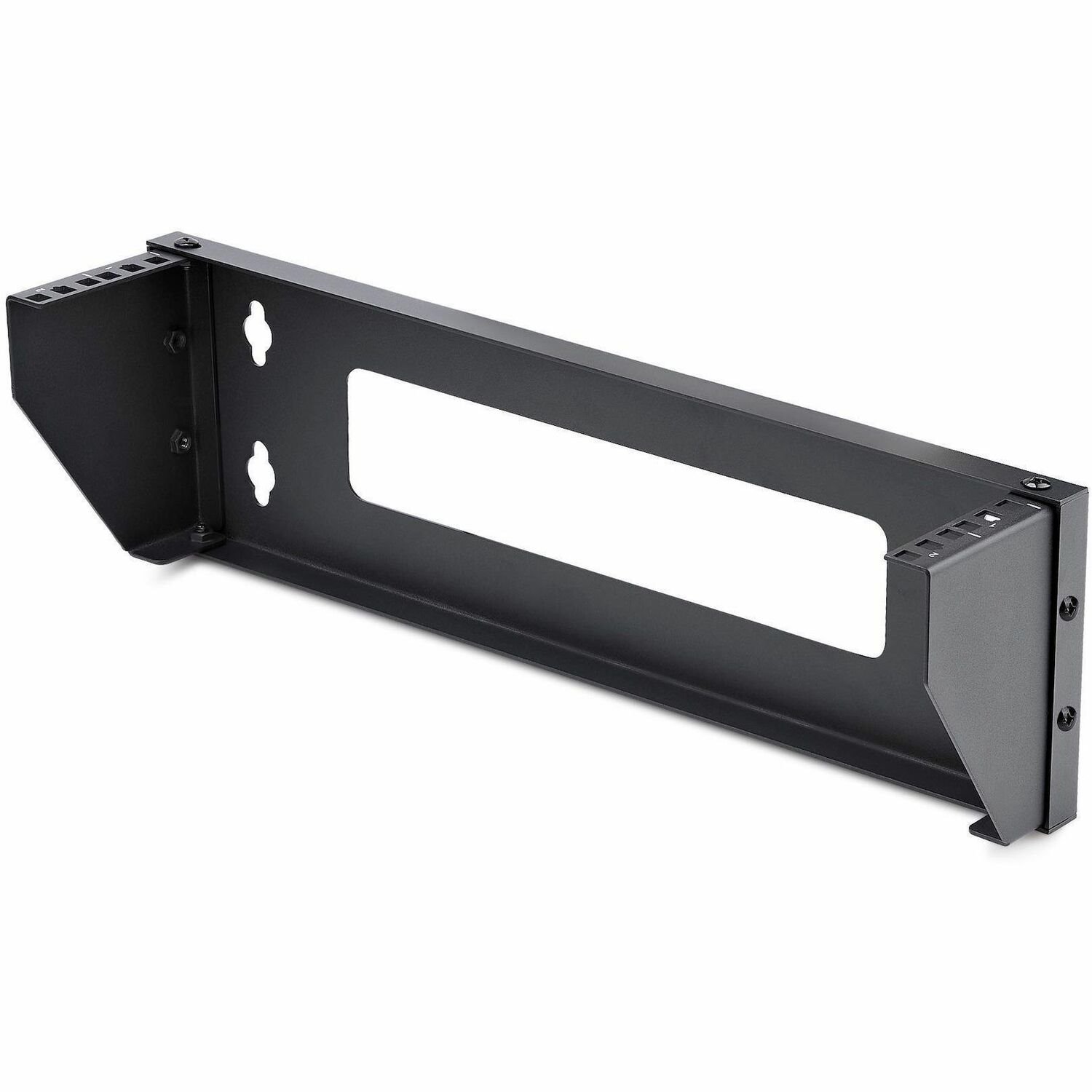 StarTech.com 2U Vertical Wall-Mount Bracket For 19-Inch Rack Mountable Equipment, 121lb/55kg Capacity, For Patch Panels/Servers/Networking