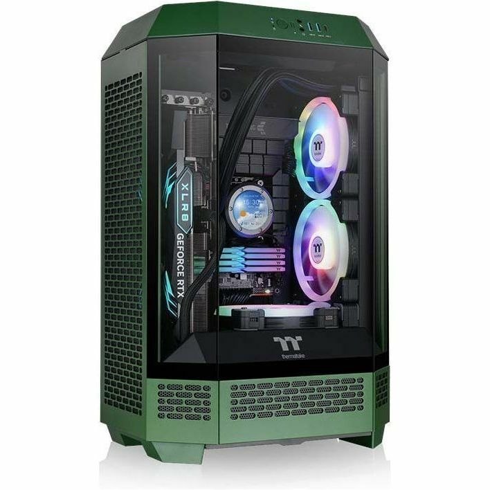 Thermaltake The Tower 300 Racing Green Micro Tower Chassis