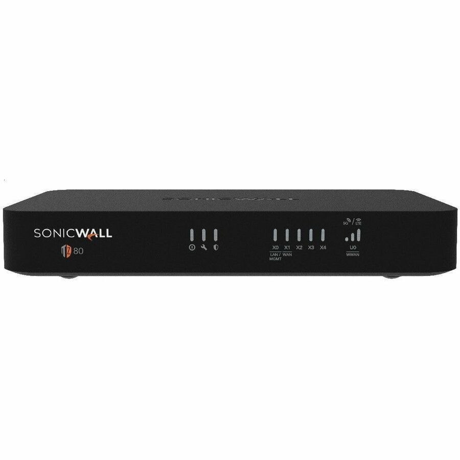 SonicWall TZ80 Network Security/Firewall Appliance - 3 Year TOTALSECURE - ADVANCED EDITION