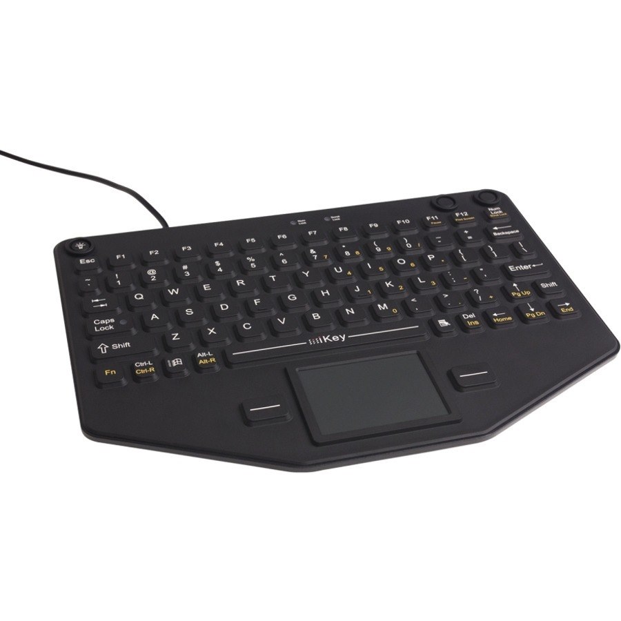 Gamber-Johnson SL-80-TP Keyboard - Cable Connectivity - USB Interface - TouchPad - English (US)