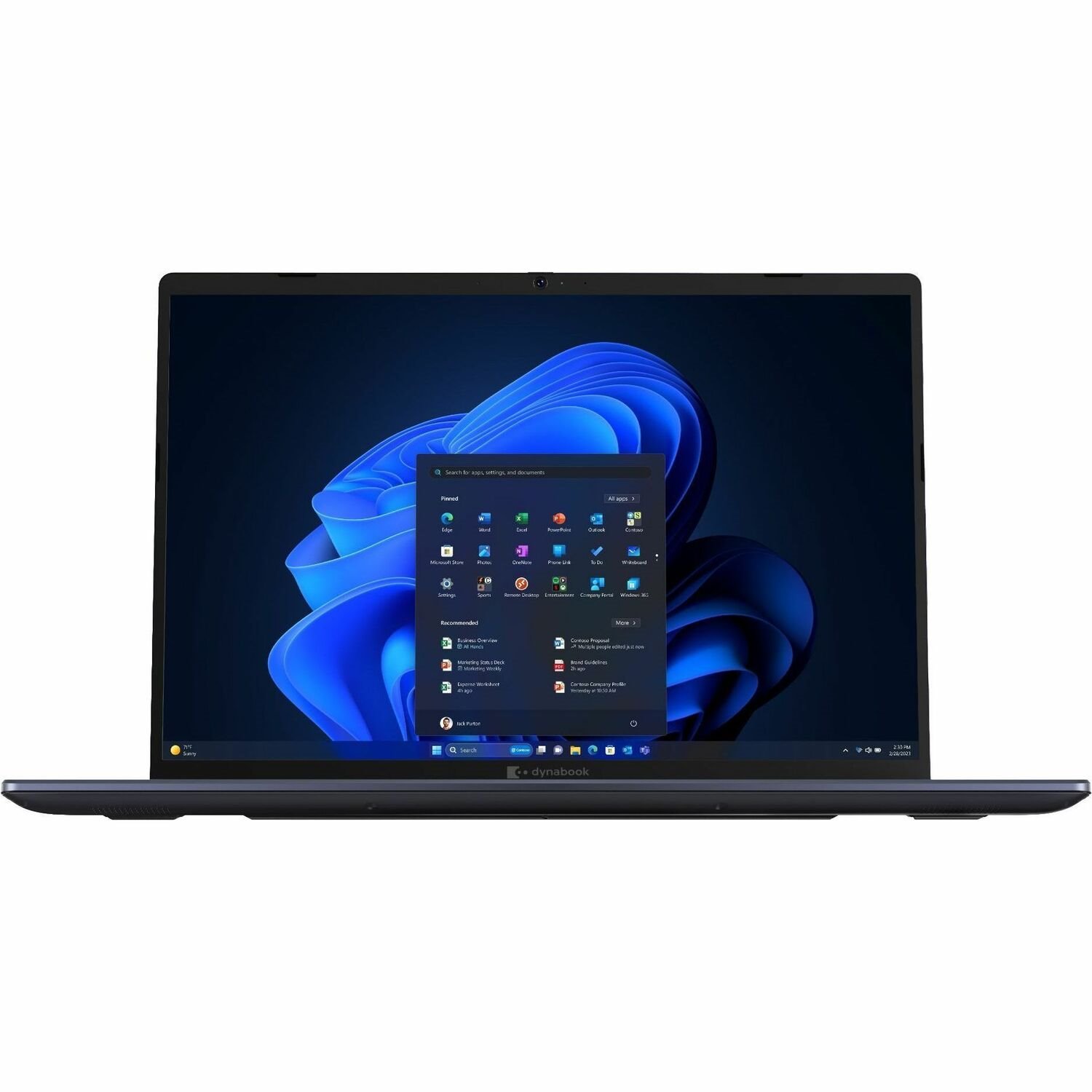 Dynabook Tecra A60-M 16" (406.40 mm) Notebook - WUXGA - Intel Core Ultra 7 165U - 16 GB - 256 GB SSD - Dark Blue