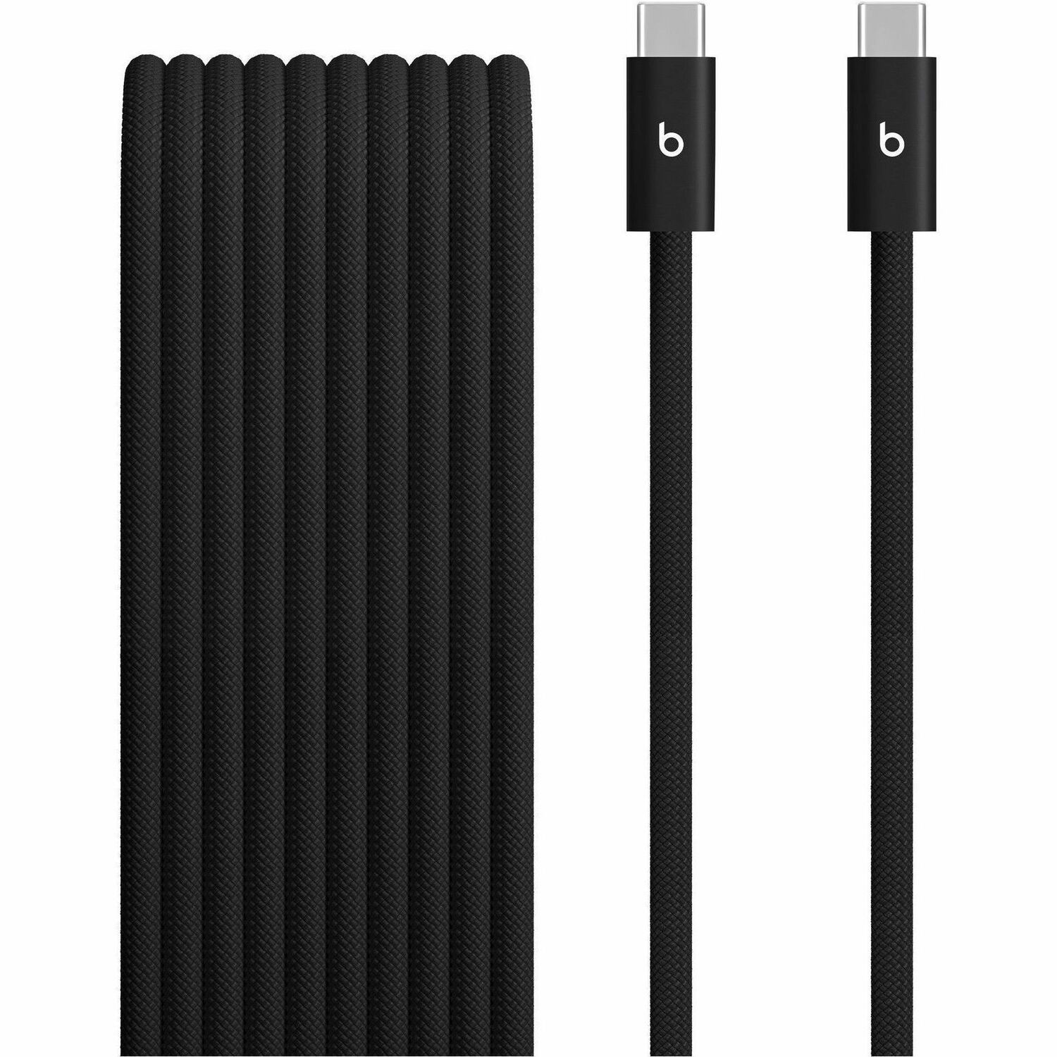 Beats by Dr. Dre USB-C to USB-C Woven Cable (3 m / 10 ft) - Bolt Black