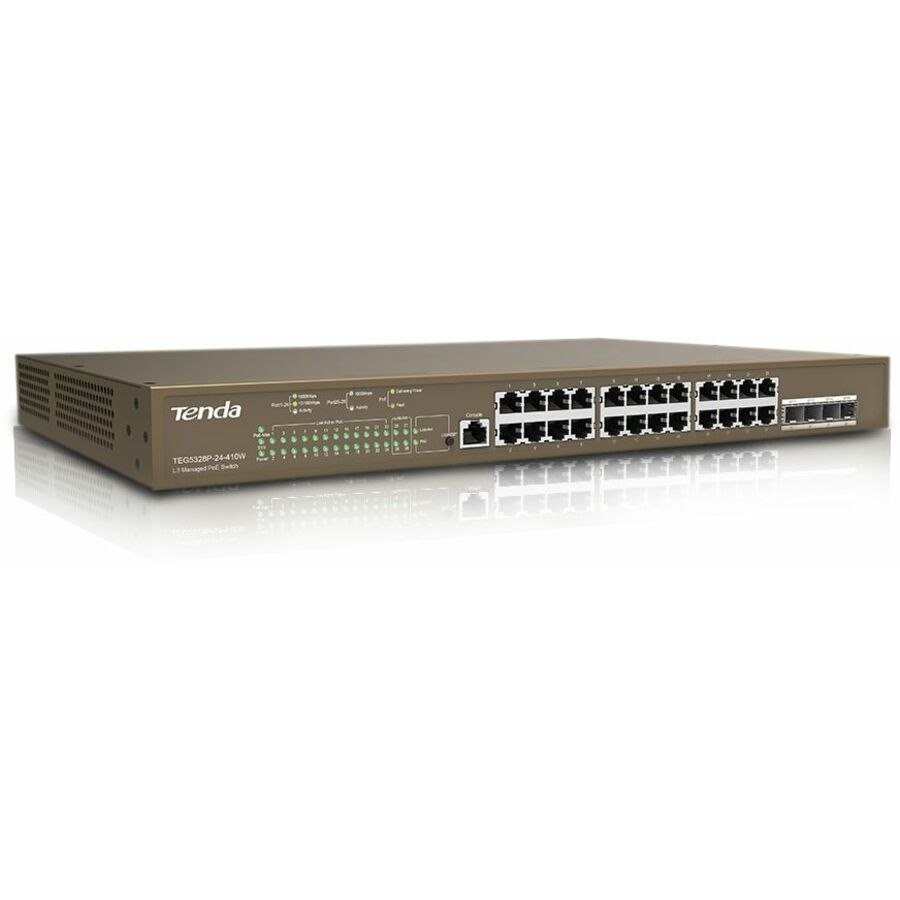 Tenda G5328P-24-410W L3 Managed PoE Switch