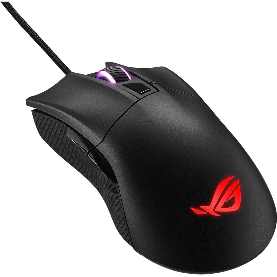 Asus ROG Gladius II Core Gaming Mouse - USB - Pixart PAW3327 - Black - 1
