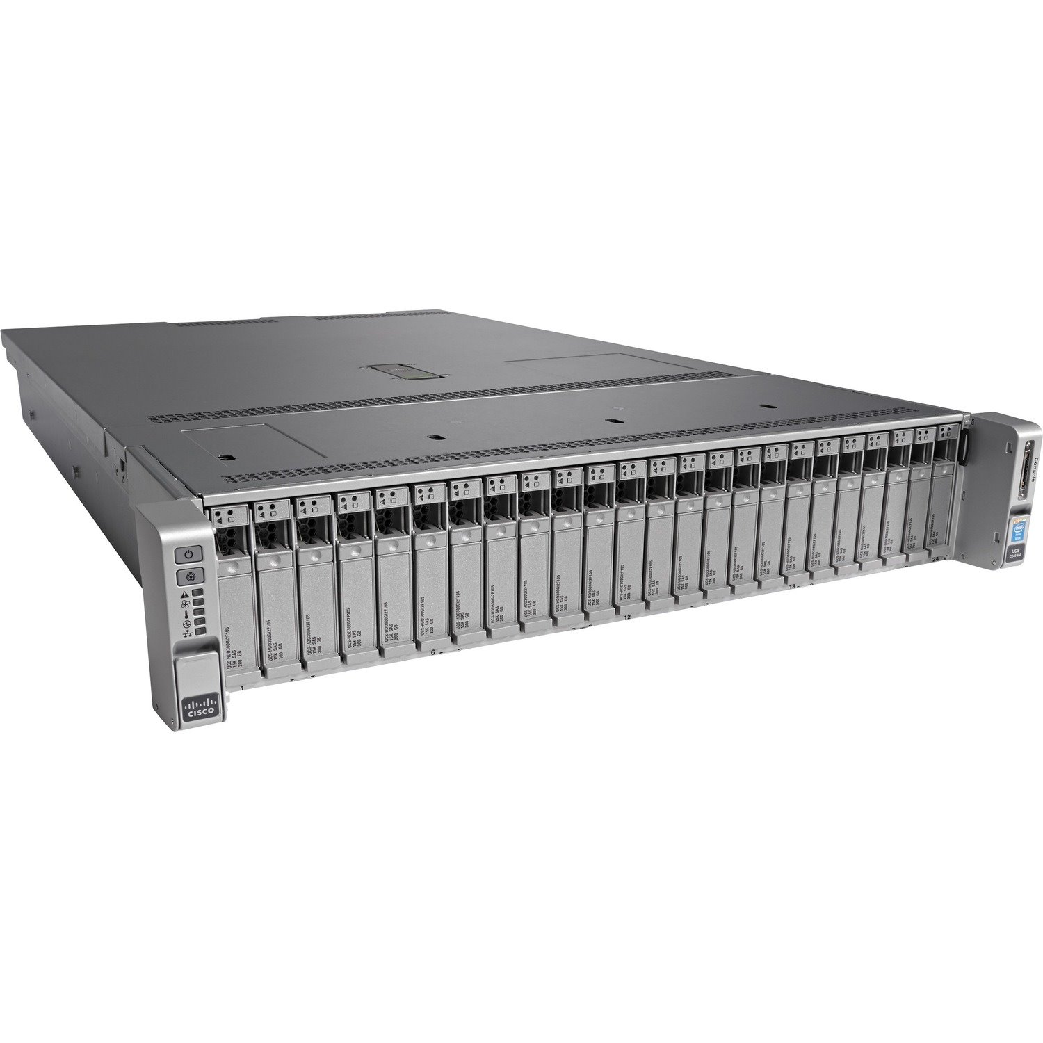 Cisco C240 M4 2U Rack Server - 2 Xeon E5-2660 v3 2.60 GHz - 32 GB RAM - 12Gb/s SAS, Serial Attached SCSI (SAS), Serial ATA Controller