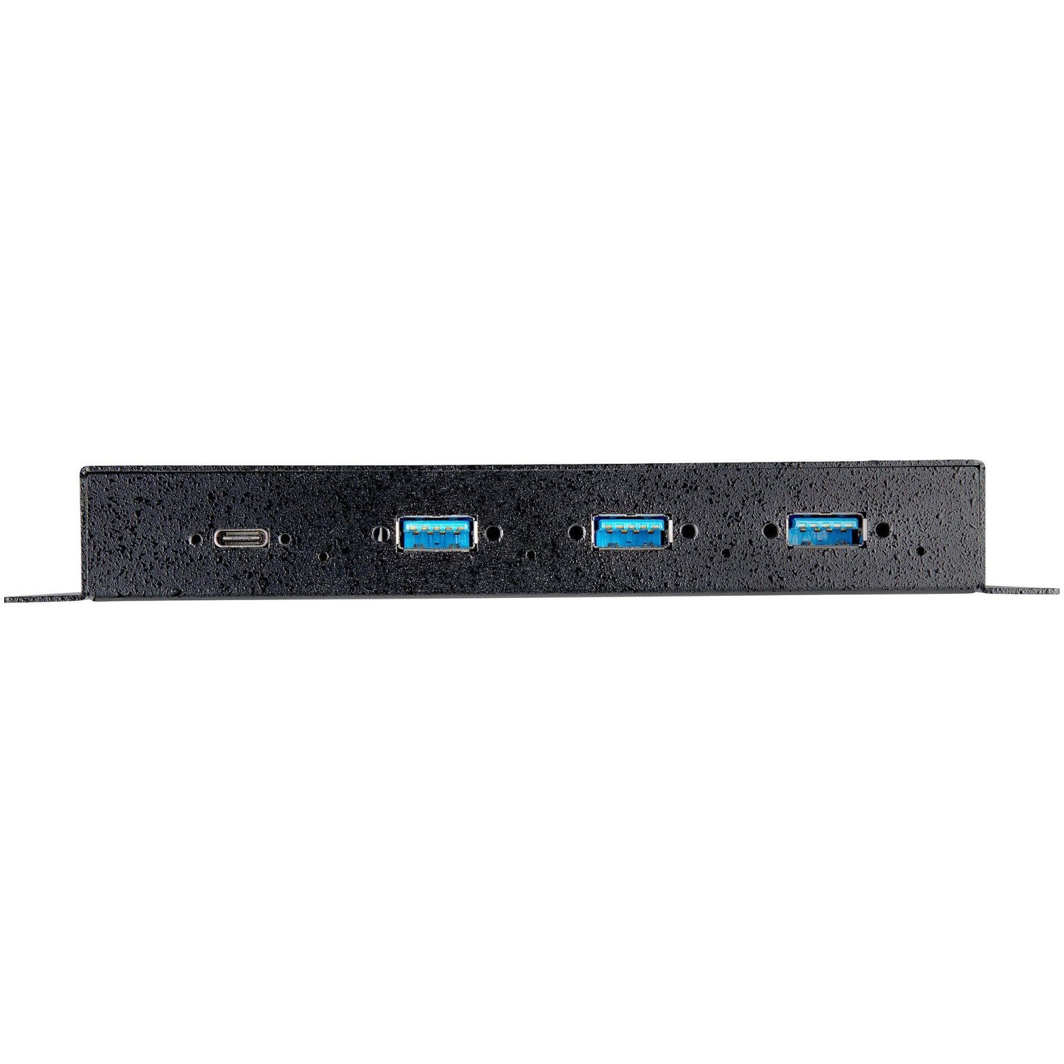 StarTech.com 4 Port USB C Hub 10Gbps - Metal Industrial USB 3.2 Gen 2 Type-C Hub - 3A/1C - USB-C or USB-A Host - Mountable - ESD/Surge