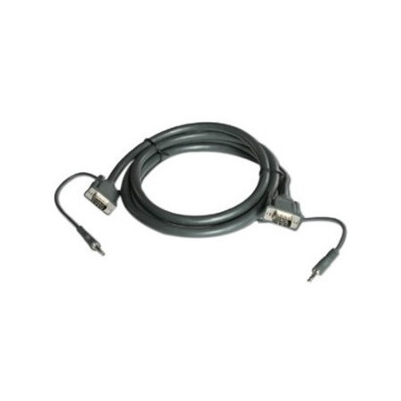 Kramer 15-pin HD (M) to 15-pin HD (M) & 3.5mm Stereo Audio Cable