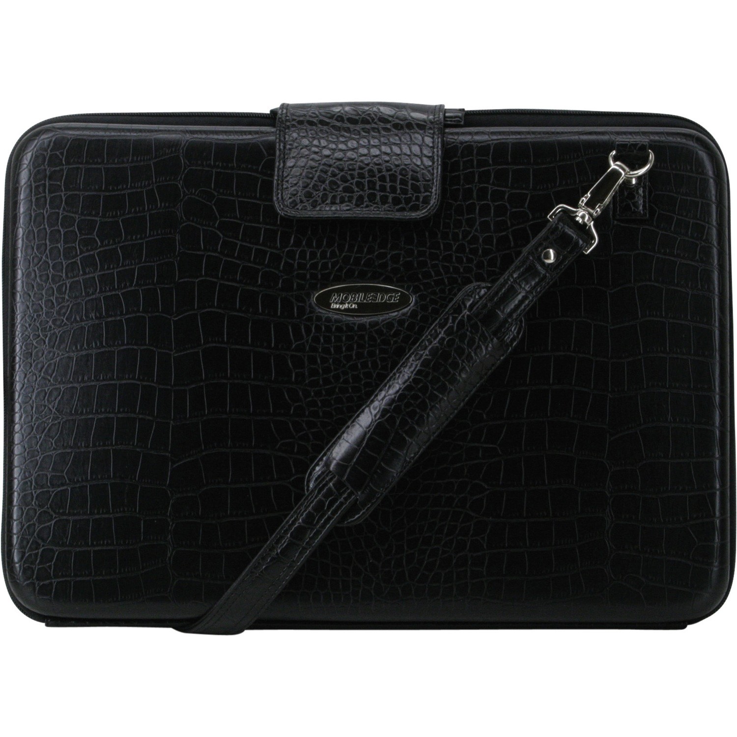 Mobile Edge Large Faux-Croc Portfolios