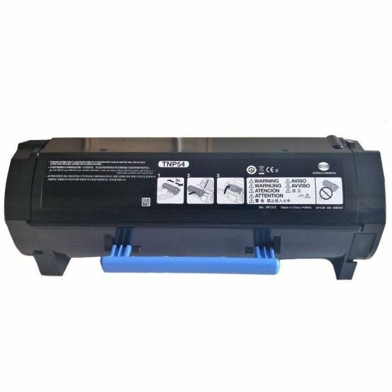 Konica Minolta TNP54 Original Laser Toner Cartridge - Return Program - Black - 1 / Pack