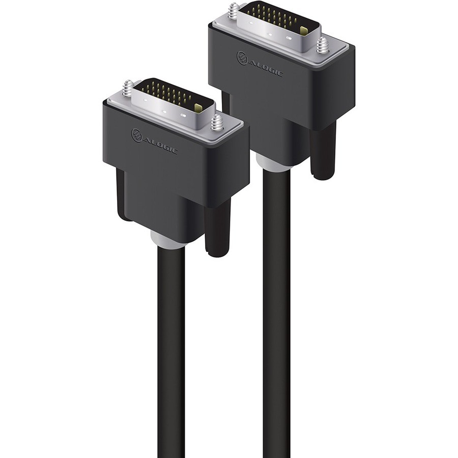 Alogic 2 m DVI-D Video Cable for Video Device, Computer, Graphics Card - 1
