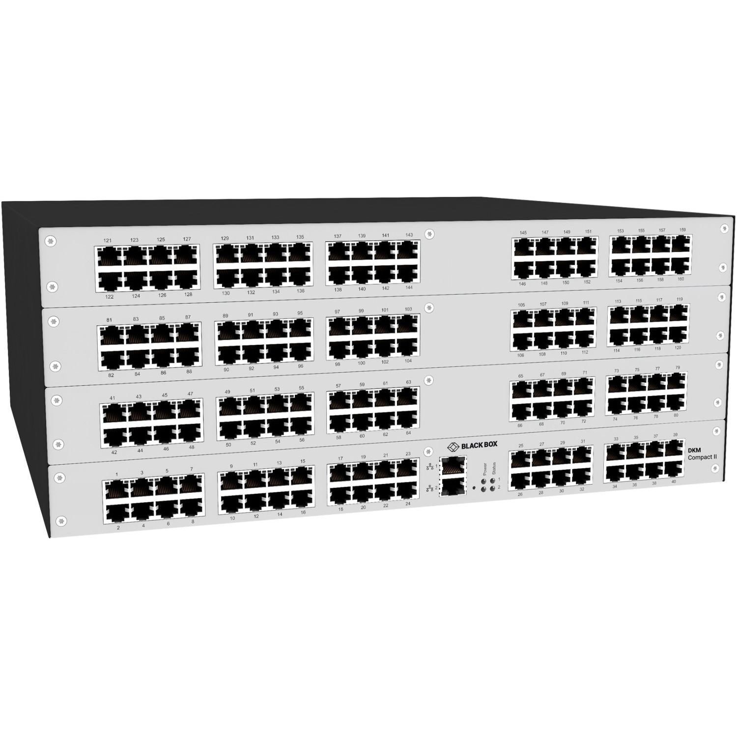 Black Box DKM Compact II KVM Matrix Switch - CATx
