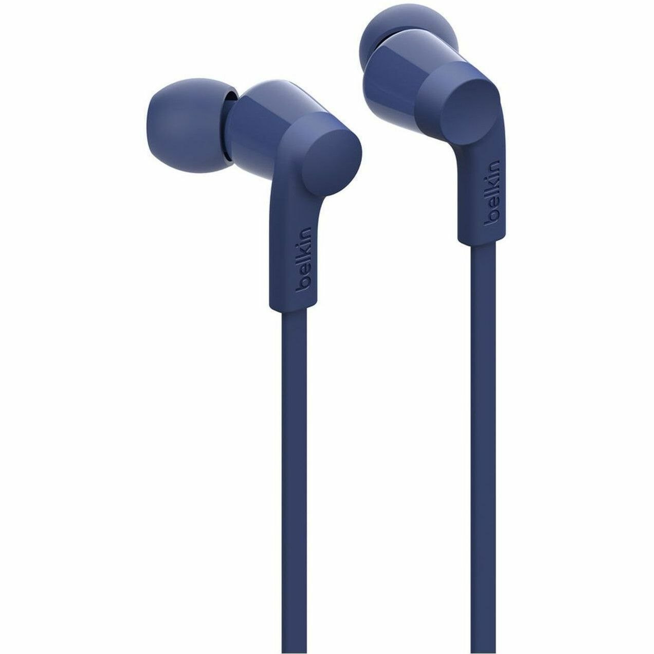 Belkin SOUNDFORM Wired Earbud Stereo Earset - Blue