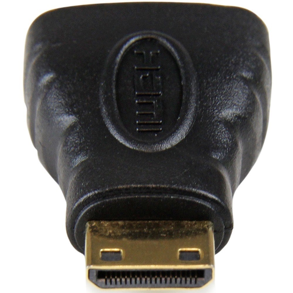 StarTech.com Mini HDMI to HDMI Adapter, 4K High Speed HDMI Adapter, 4K 30Hz Ultra HD High Speed HDMI Adapter, UHD Mini HDMI Adapter 4K