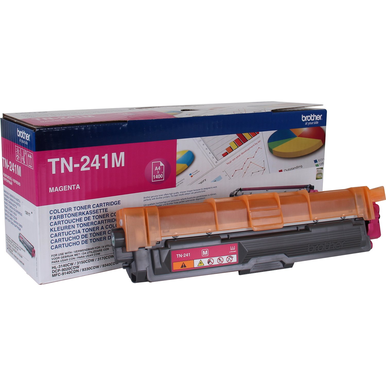 Brother Original LED Toner Cartridge - Magenta Pack
