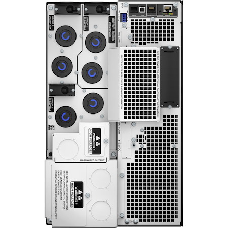 APC Smart-UPS On-Line, 10kVA/10kW, Tower, 208V, 4x L6-20R+2x L6-30R NEMA outlets, Network Card+SmartSlot, Extended runtime, W/O rail kit