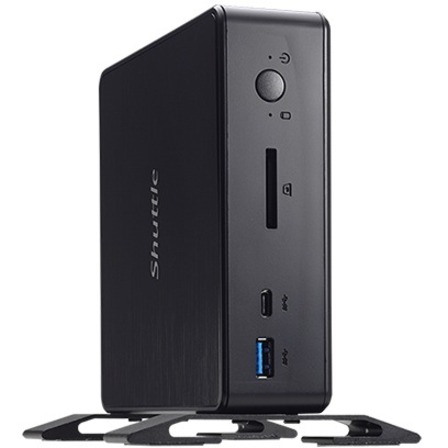 Shuttle XPC nano NC10U5 Barebone System - Mini PC - Intel Core i5 8th Gen i5-8265U 1.60 GHz