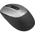 Adesso iMouse A10 Mouse - Radio Frequency - USB - Optical - Black, Grey