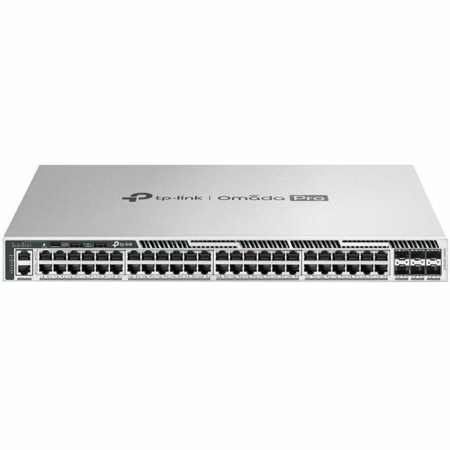 TP-Link Omada Pro 48-Port Gigabit Stackable L3 Managed Switch with 6 10G Slots