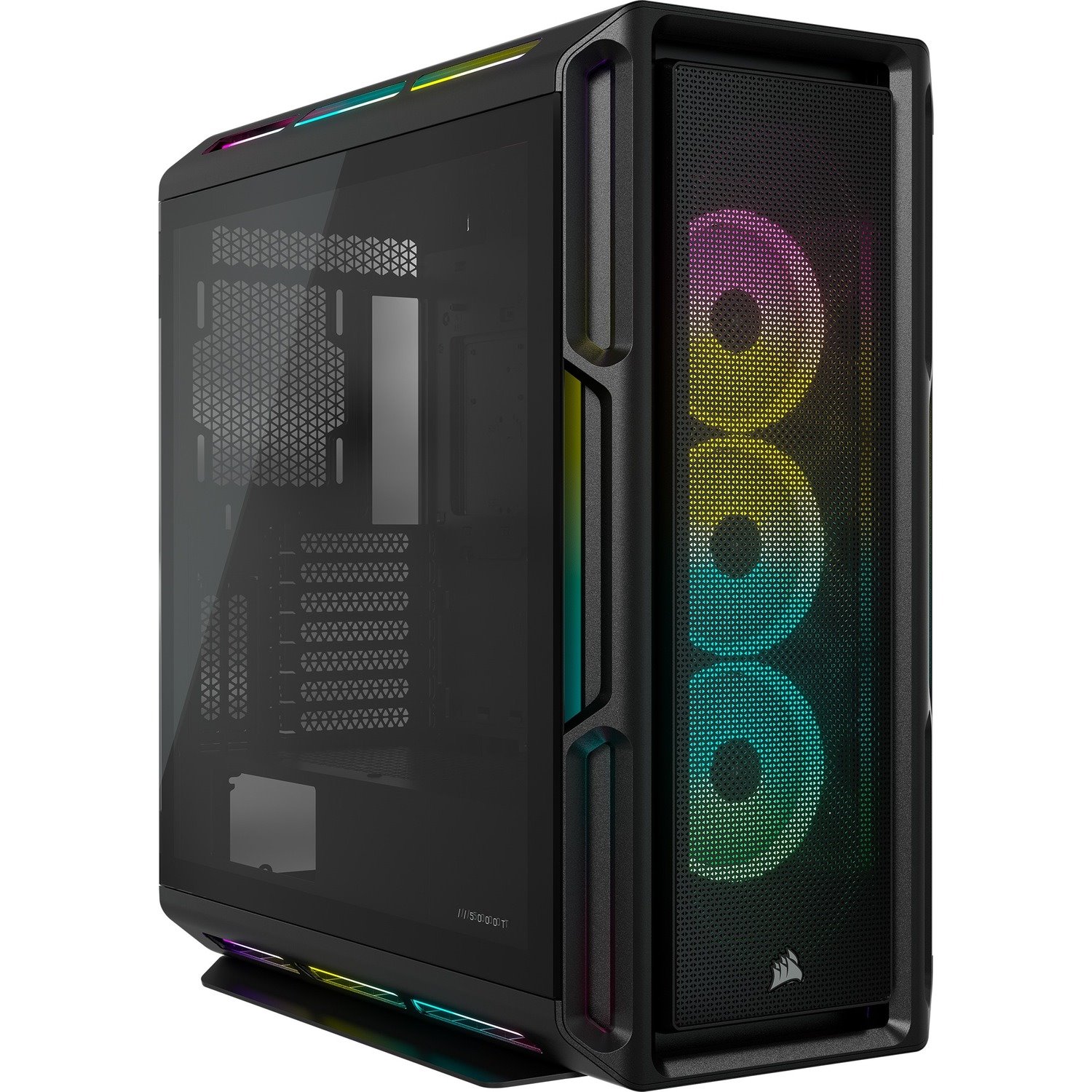 Corsair iCUE 5000T RGB Tempered Glass Mid-Tower ATX PC Case - Black