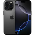 Apple iPhone 16 Pro 256 GB Smartphone - 6.3" OLED 2622 x 1206 - A18 ProHexa-core (6 Core) - iOS 18 - 5G - Black Titanium