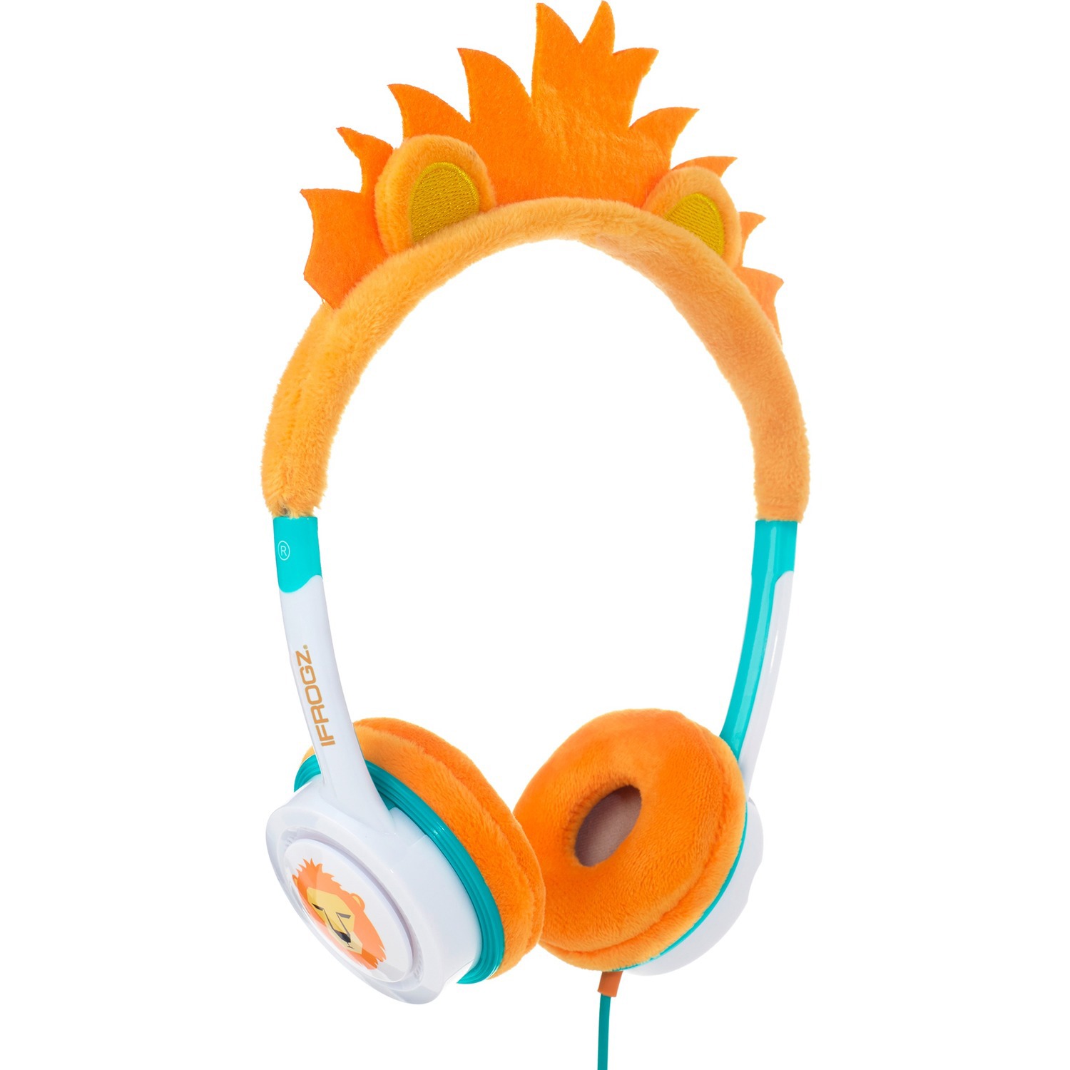 ifrogz Little Rockerz Wired Over-the-head Binaural Stereo Headphone - Orange - 1