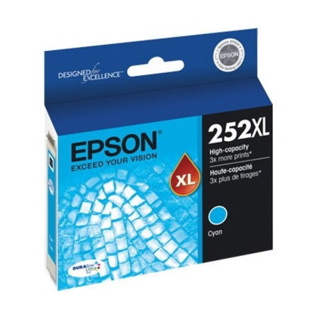 Epson DURABrite Ultra 252XL Original High Yield Inkjet Ink Cartridge - Cyan - 1 / Pack