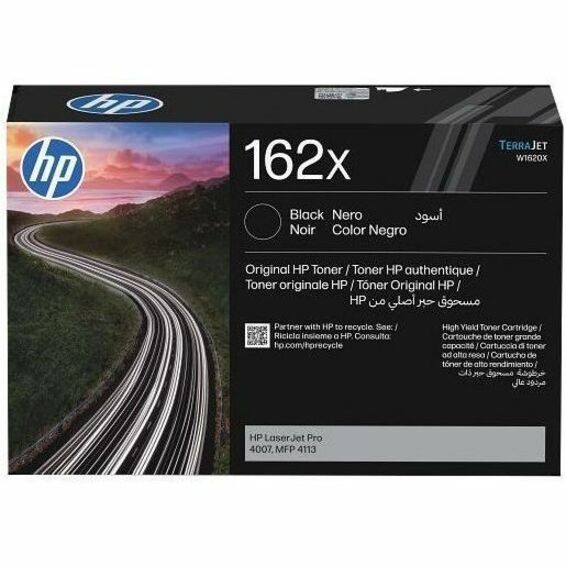 HP 162X Original High Yield Laser Toner Cartridge - Black - 1 Pack