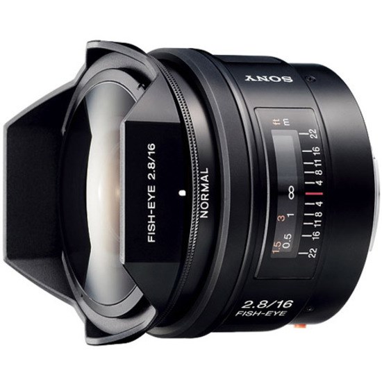 Sony SAL-16F28 16mm f/2.8 Fisheye Lens