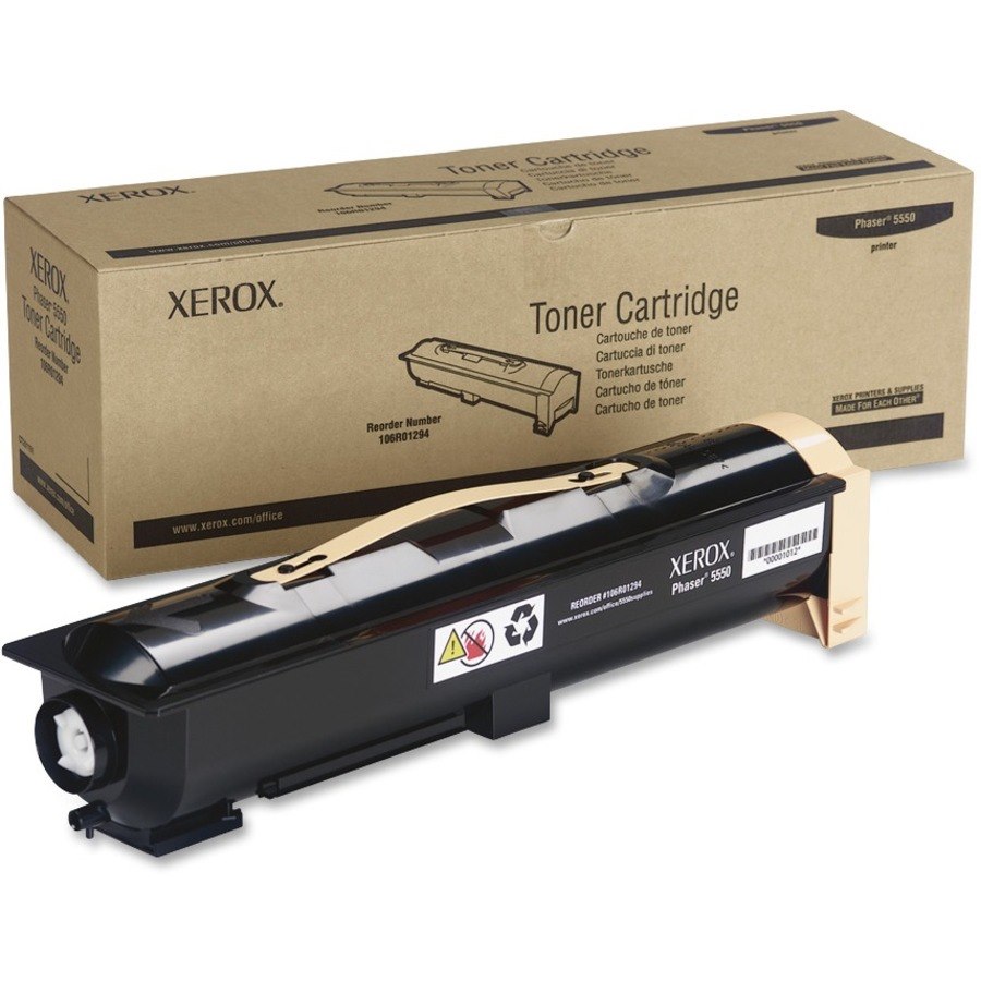 Xerox Genuine Phaser&reg; 5550 Toner Cartridge - 106R01294