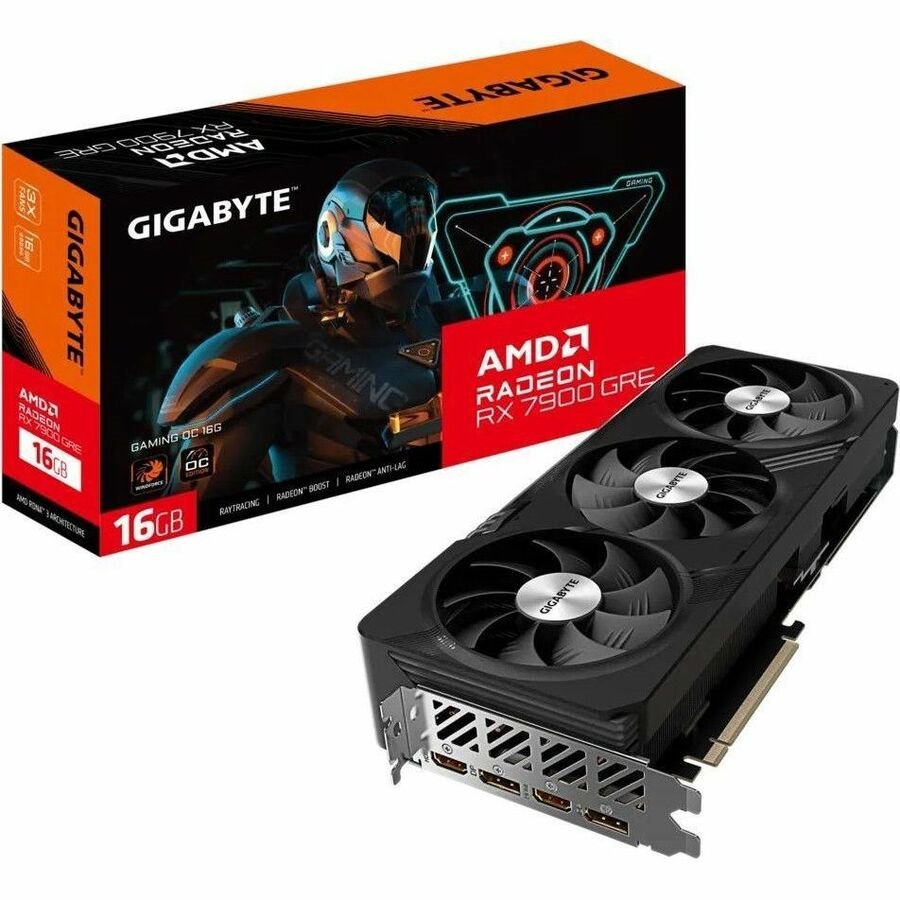 GIGABYTE AMD Radeon RX 7900 GRE Graphic Card - 16 GB GDDR6