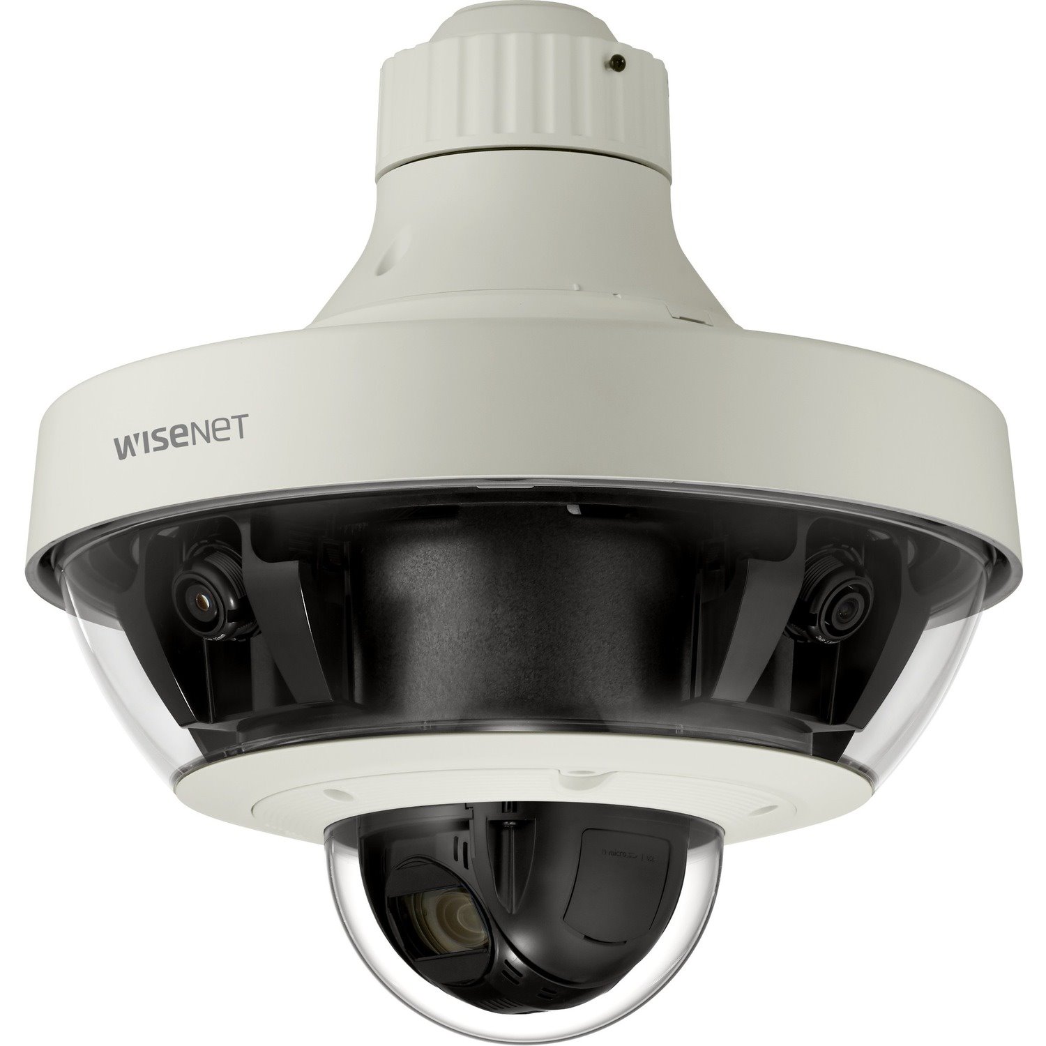Wisenet PNM-9321VQP 5 Megapixel HD Network Camera - Ivory