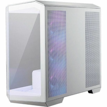 MSI MAG PANO M100R PZ Gaming Computer Case - Micro ATX, ITX, Mini ITX Motherboard Supported - Mid-tower - Tempered Glass - White