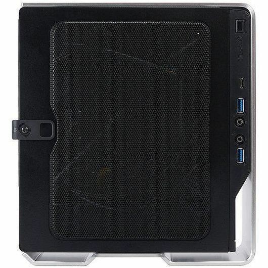 In Win Chopin MAX IW-CS-CHOPINMAXSIL-PS200W Computer Case - Mini ITX Motherboard Supported - Tower - SECC, Aluminium, Mesh - Silver