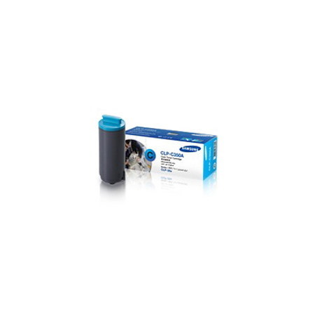 Samsung CLP-C350A Original Laser Toner Cartridge - Cyan Pack