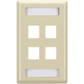 Black Box GigaStation2 4 Socket Network Faceplate