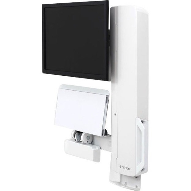 Ergotron StyleView Lift for Mouse, Monitor, Keyboard - White
