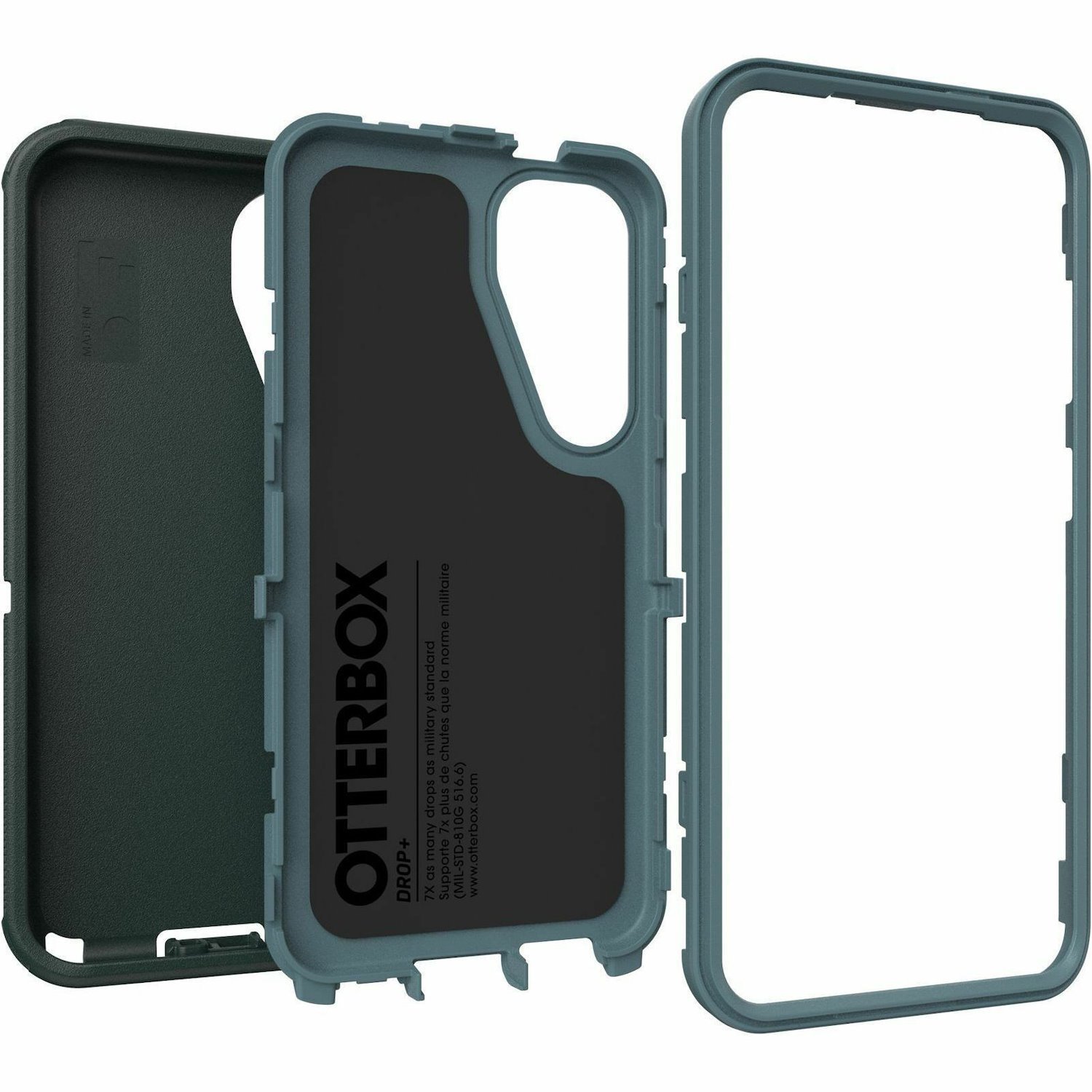 OtterBox Defender Case for Samsung Galaxy S25 Smartphone - texture - Sagebrush (Green)