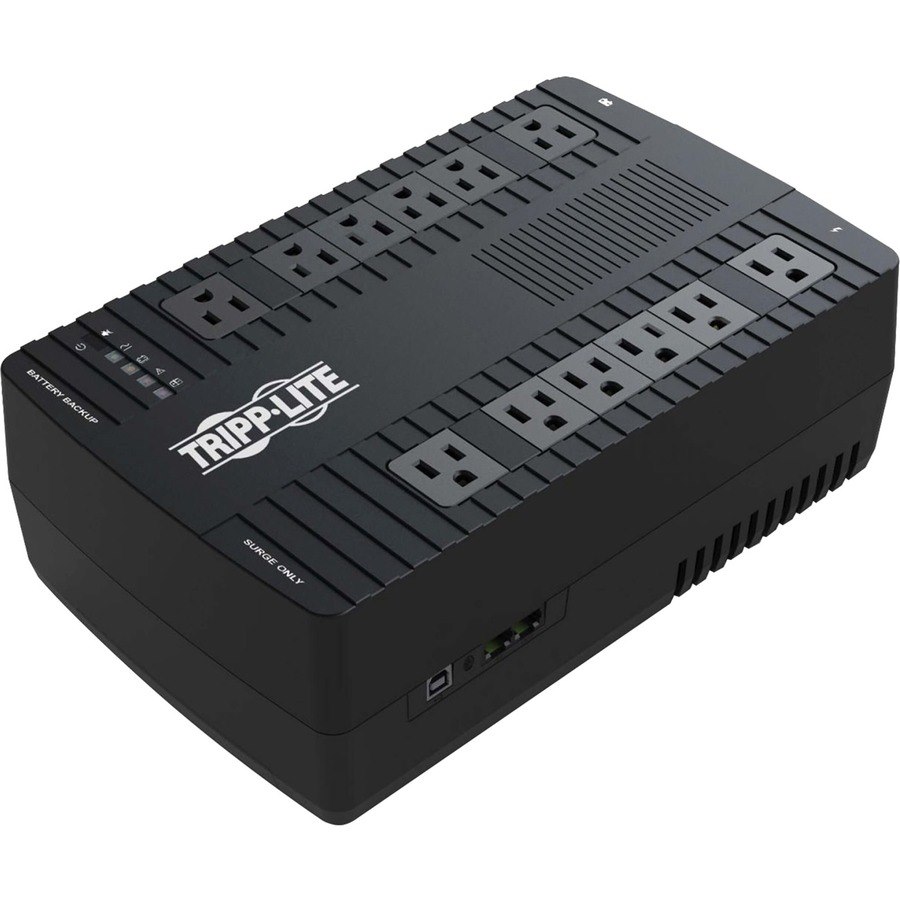 Eaton Tripp Lite Series 1050VA 540W 120V Line-Interactive UPS - 12 NEMA 5-15R Outlets, Double-Boost AVR, USB, Desktop/Wall-Mount
