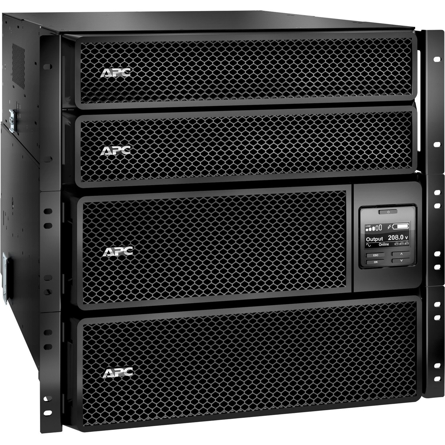 APC by Schneider Electric Smart-UPS SRT 10kVA RM with 208/240V to 120V 10kVA Step-Down Transformer