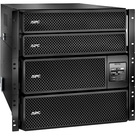 APC Smart-UPS On-Line, 10kVA/10kW,Rackmount 10U, 208V, 2x L5-20R+4x L6-20R+2x L6-30R+2x L14-30R NEMA, NMC,W/ transformer 208V/240V to 120V,W/ rail kit
