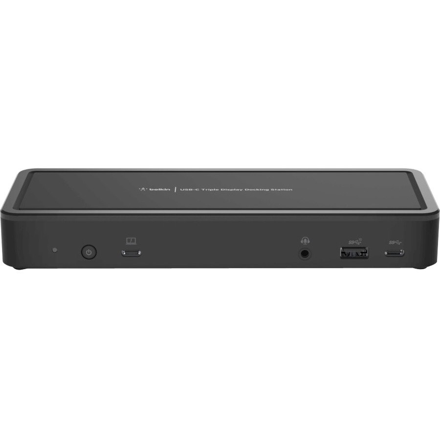 Belkin USB Type C Docking Station for Desktop PC, Smartphone, Monitor, Tablet, Notebook, Mouse, Keyboard, Headset, Workstation - 65 W - TAA Compliant