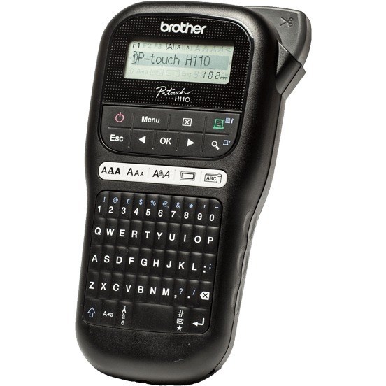 Brother PTH110BK Compact Handheld Label Printer