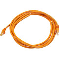 Monoprice Cat6 24AWG UTP Ethernet Network Patch Cable, 7ft Orange