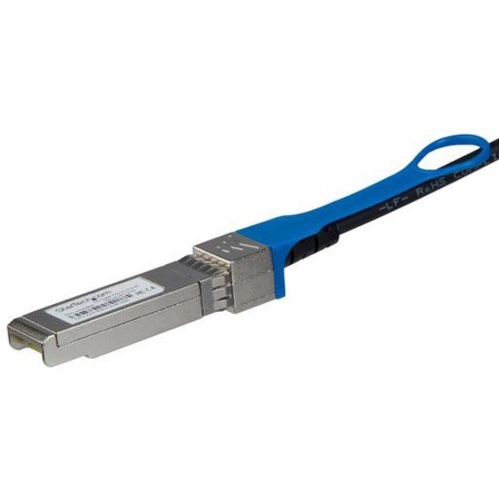 StarTech.com MSA Uncoded Compatible 10m 10G SFP+ to SFP+ Direct Attach Cable - 10 GbE SFP+ Copper DAC 10 Gbps Low Power Active Twinax